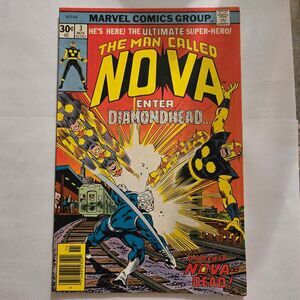 Nova #3 Marvel Comics 1976 Bronze Age Diamondhead Appearance